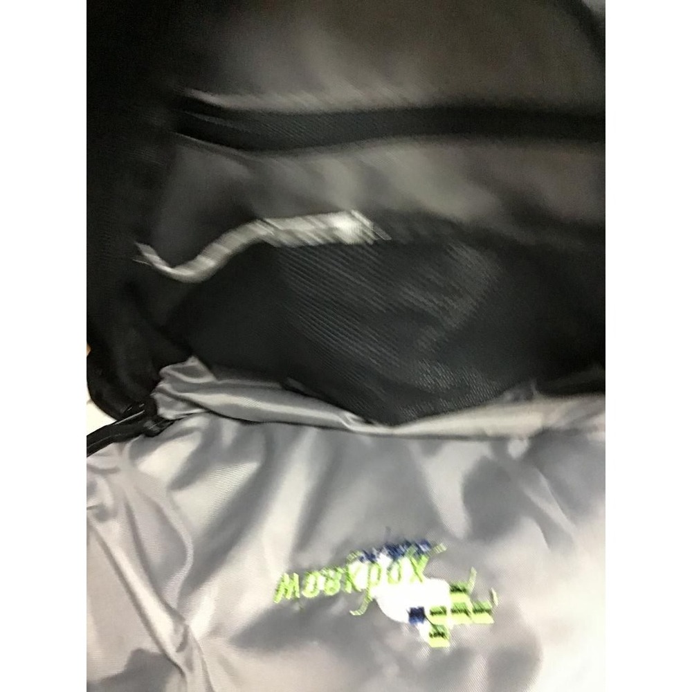 The North Face Stalwart Backpack Gray Black Laptop Bag Workbox Staffing Logo New - Picture 9 of 10